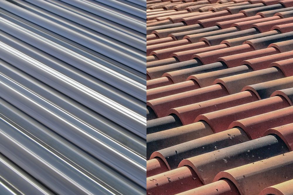 Metal roofs vs tile roofs in Florida